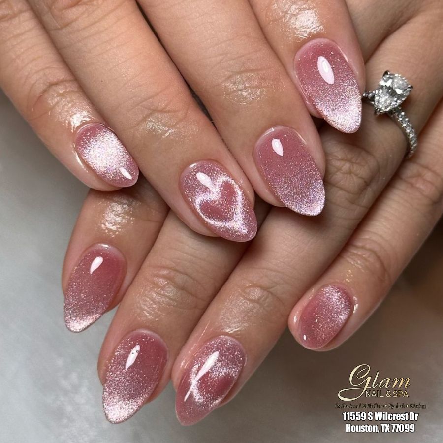 Velentines Nail Highlight